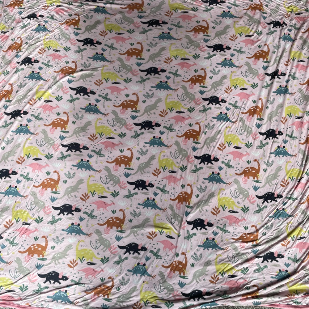 little sleepies dinosaur cloud blanket
